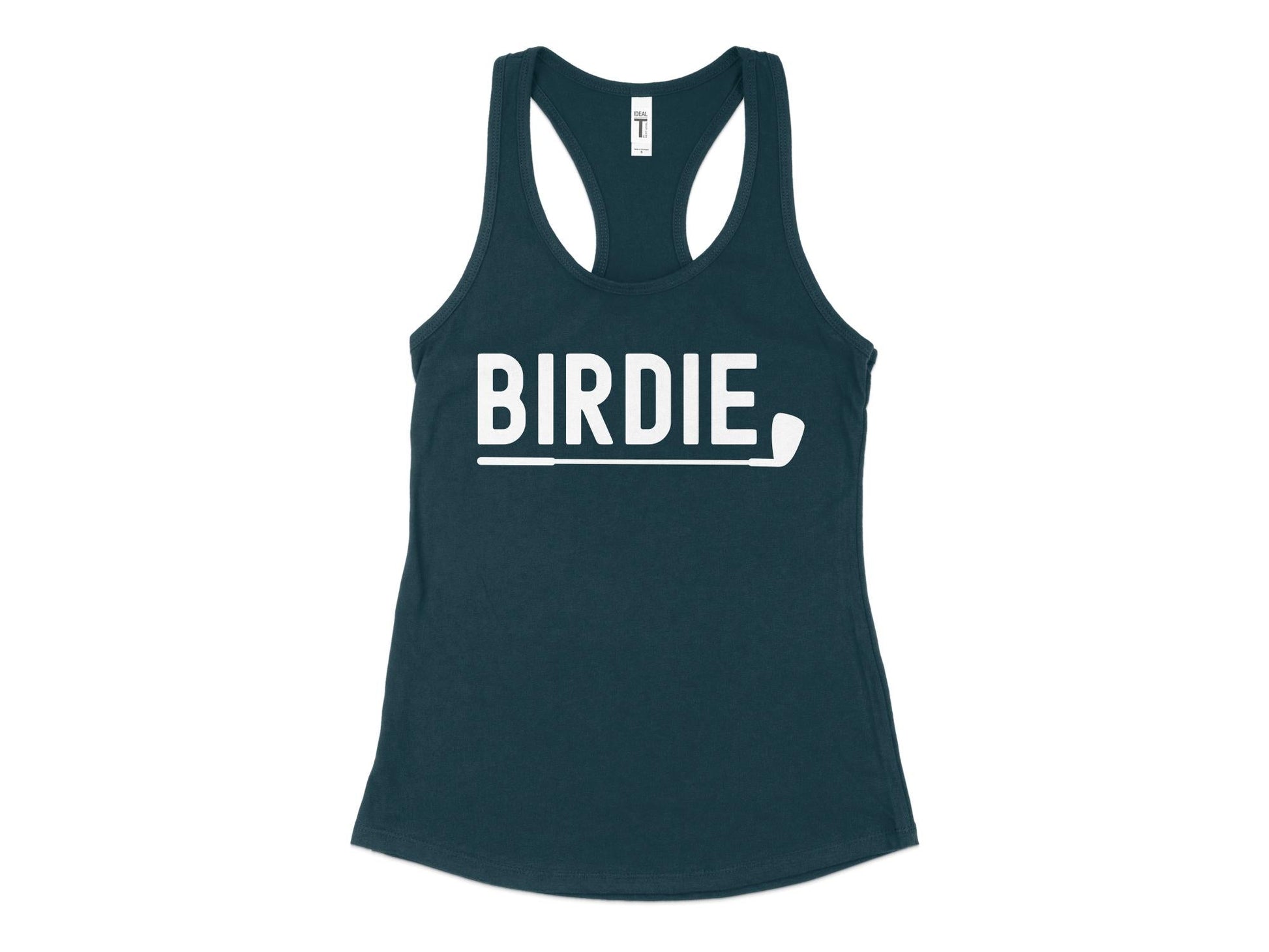 Funny Golfer Gifts  Womens Tank Top XS / Midnight Navy Birdie Golf Womans Tank Top