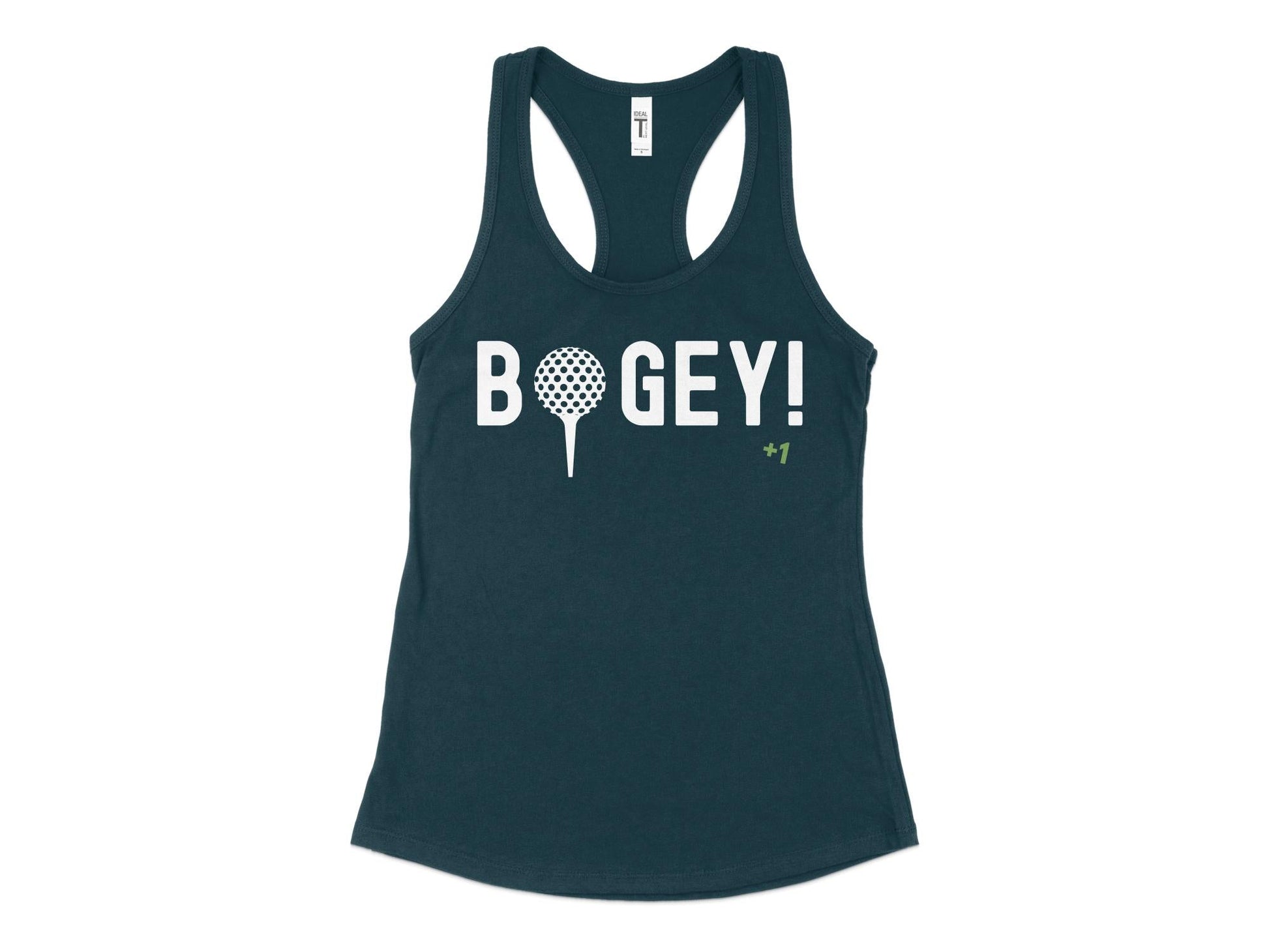 Funny Golfer Gifts  Womens Tank Top XS / Midnight Navy Bogey Golf Womans Tank Top