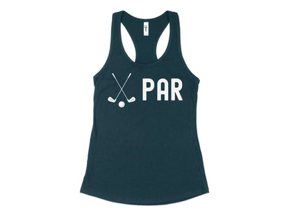 Funny Golfer Gifts  Womens Tank Top XS / Midnight Navy Par Golf Womans Tank Top