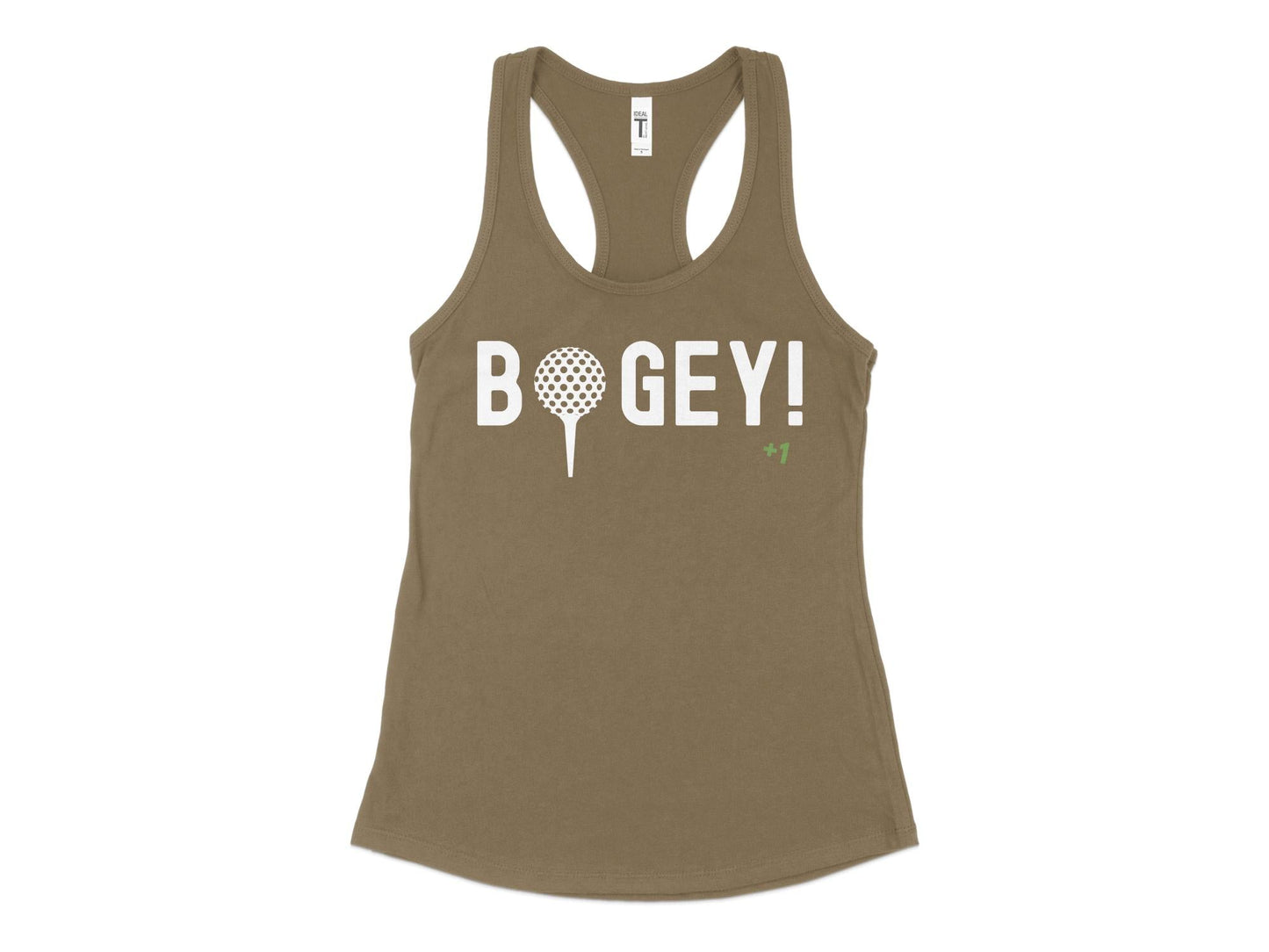 Funny Golfer Gifts  Womens Tank Top XS / Military Green Bogey Golf Womans Tank Top