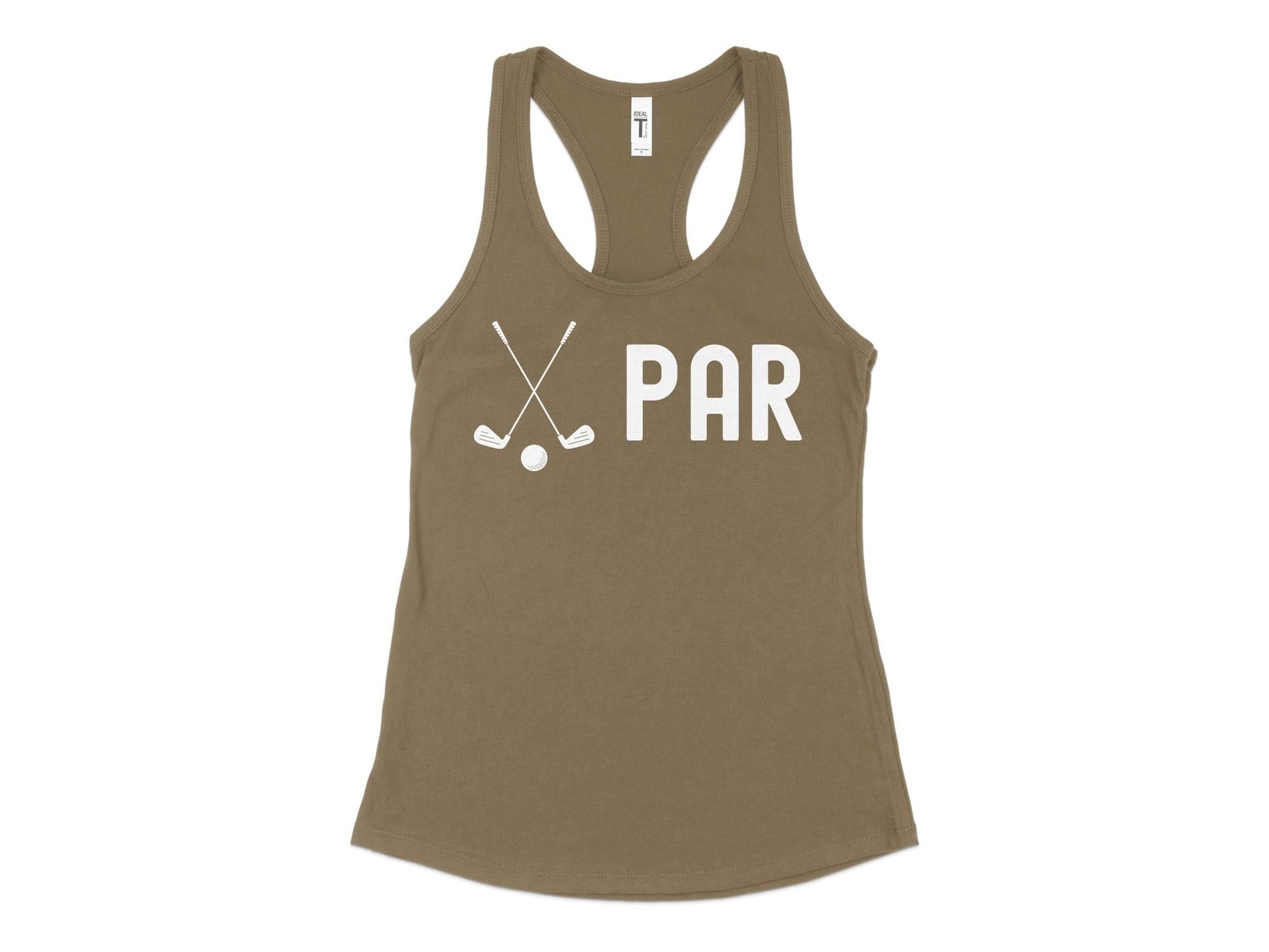 Funny Golfer Gifts  Womens Tank Top XS / Military Green Par Golf Womans Tank Top