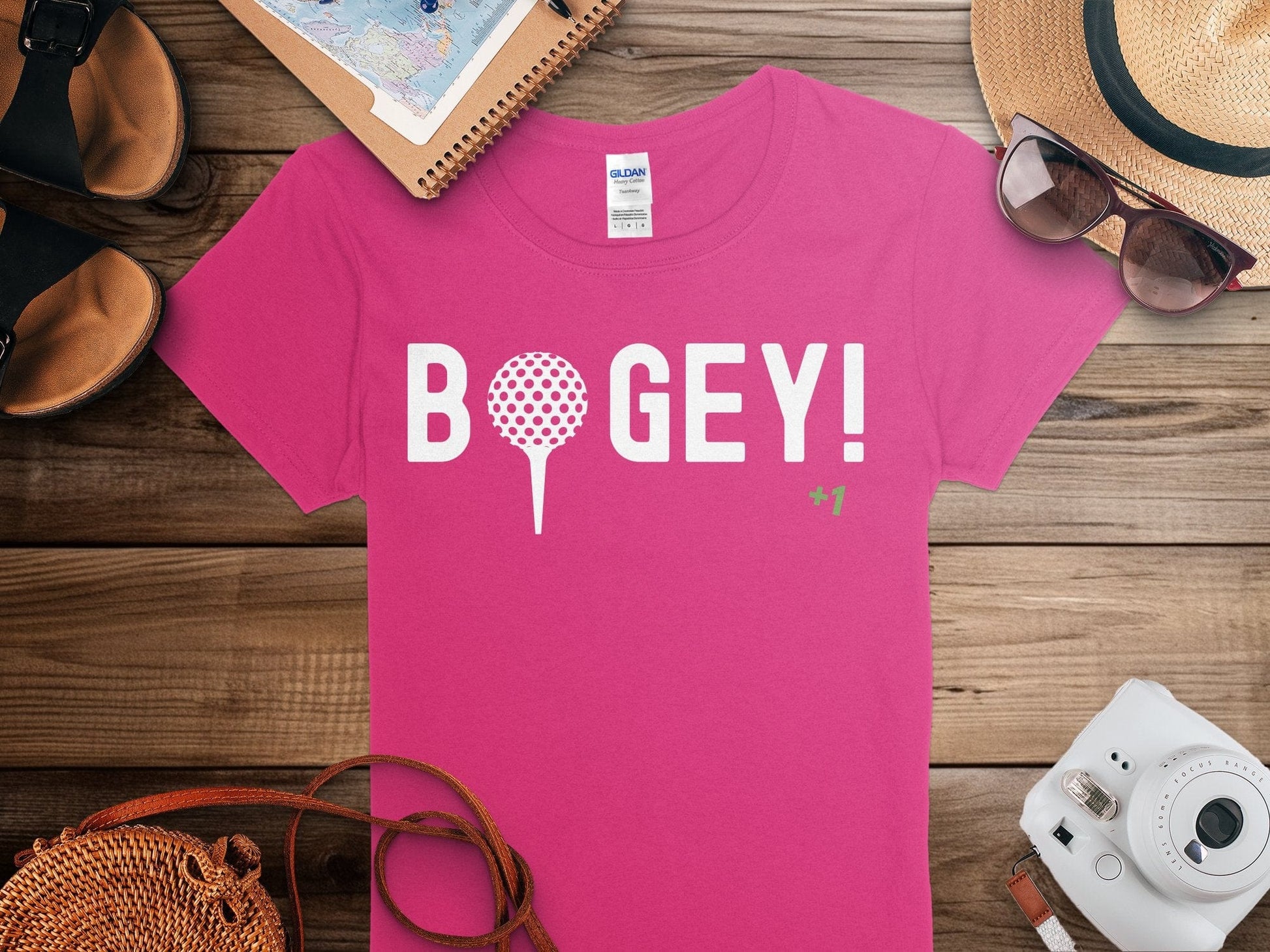Funny Golfer Gifts  Womens TShirt Bogey Golf Womans T-Shirt