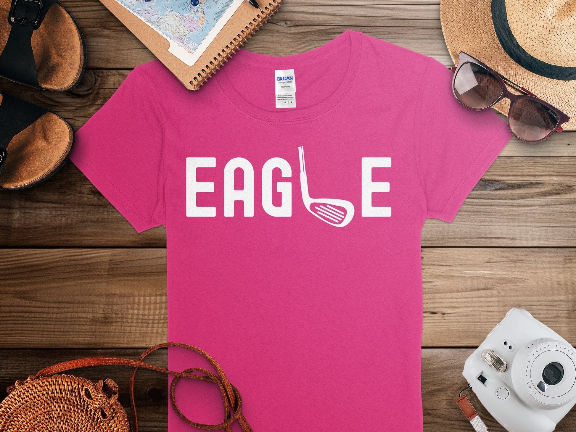 Funny Golfer Gifts  Womens TShirt Eagle Golf Womans T-Shirt