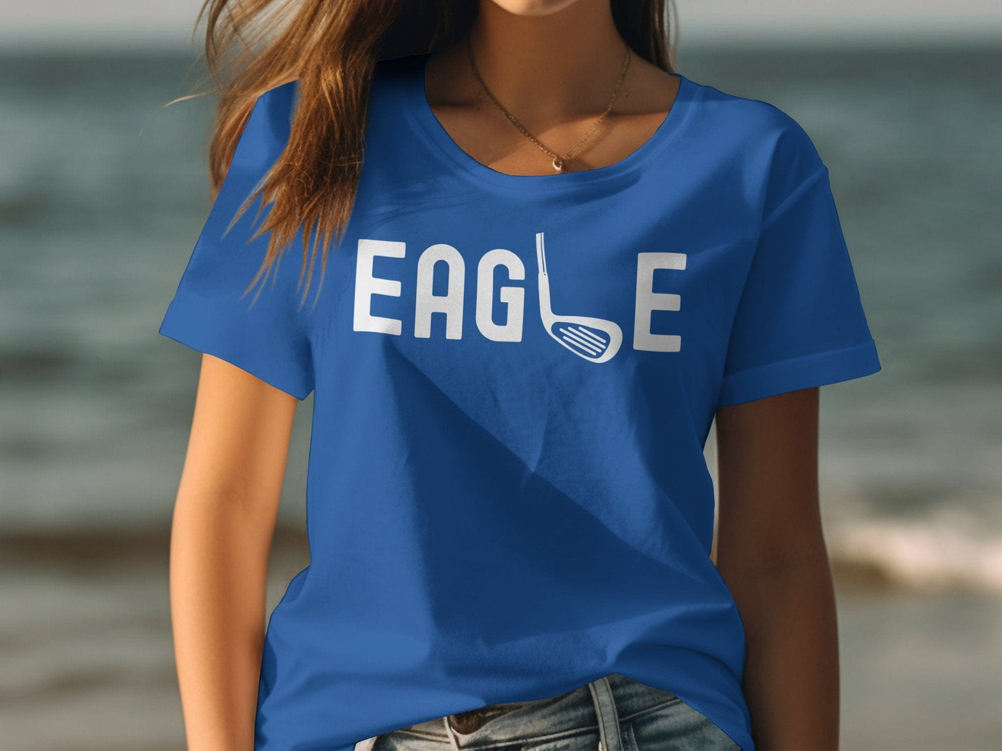 Funny Golfer Gifts  Womens TShirt Eagle Golf Womans T-Shirt