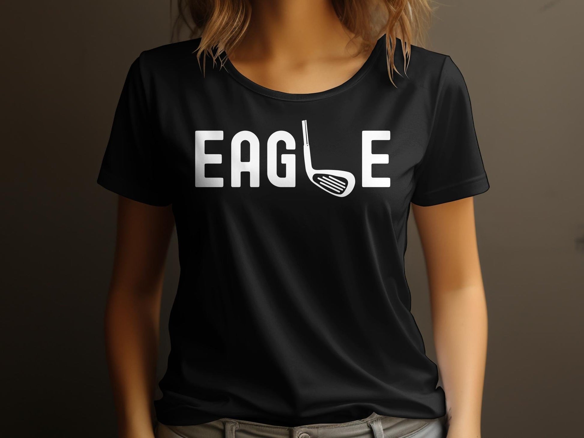 Funny Golfer Gifts  Womens TShirt Eagle Golf Womans T-Shirt