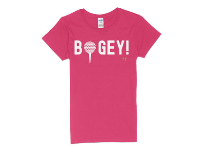 Funny Golfer Gifts  Womens TShirt S / Heliconia Bogey Golf Womans T-Shirt
