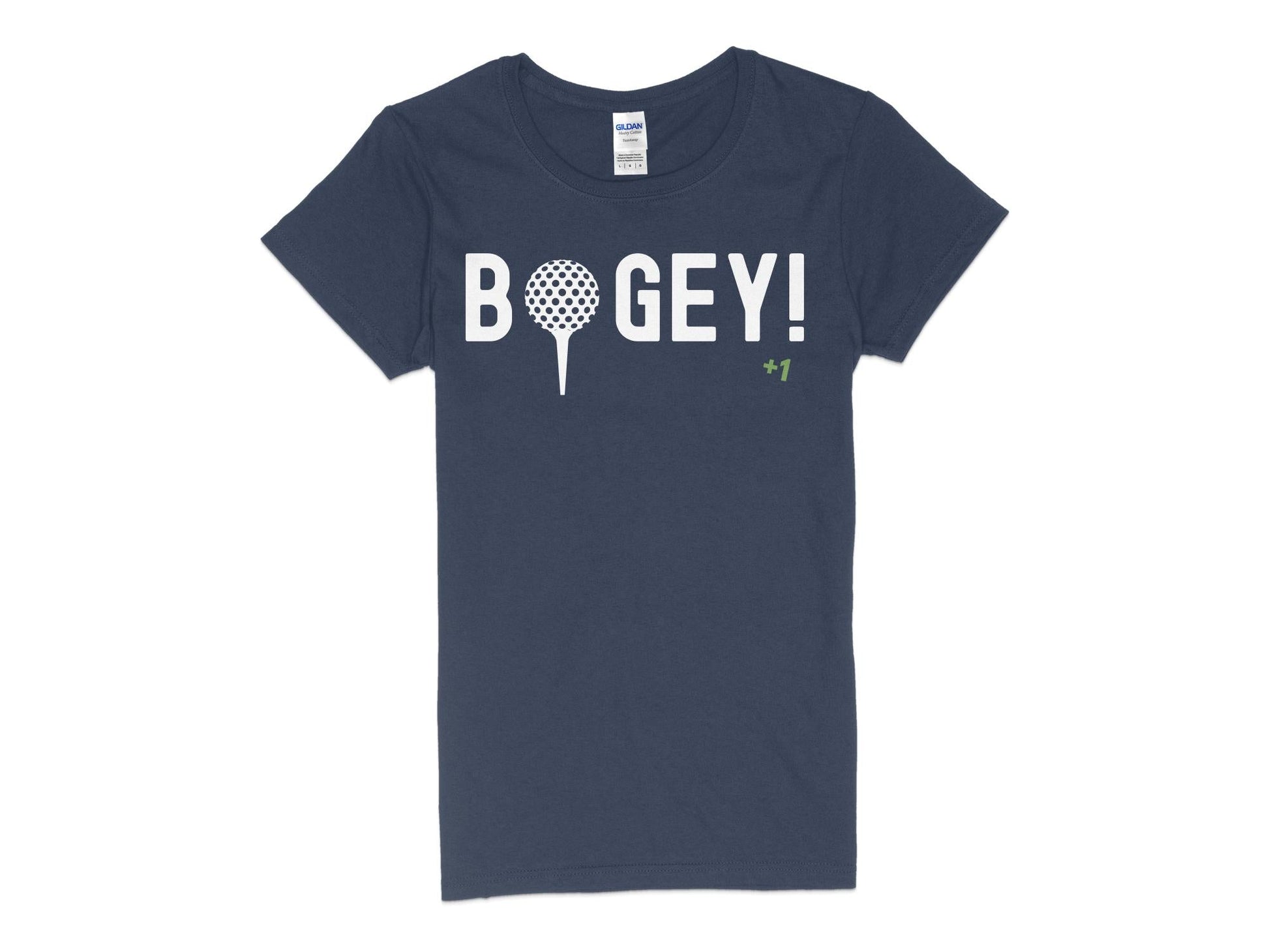 Funny Golfer Gifts  Womens TShirt S / Navy Bogey Golf Womans T-Shirt