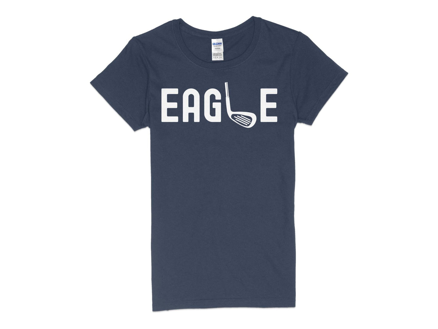 Funny Golfer Gifts  Womens TShirt S / Navy Eagle Golf Womans T-Shirt