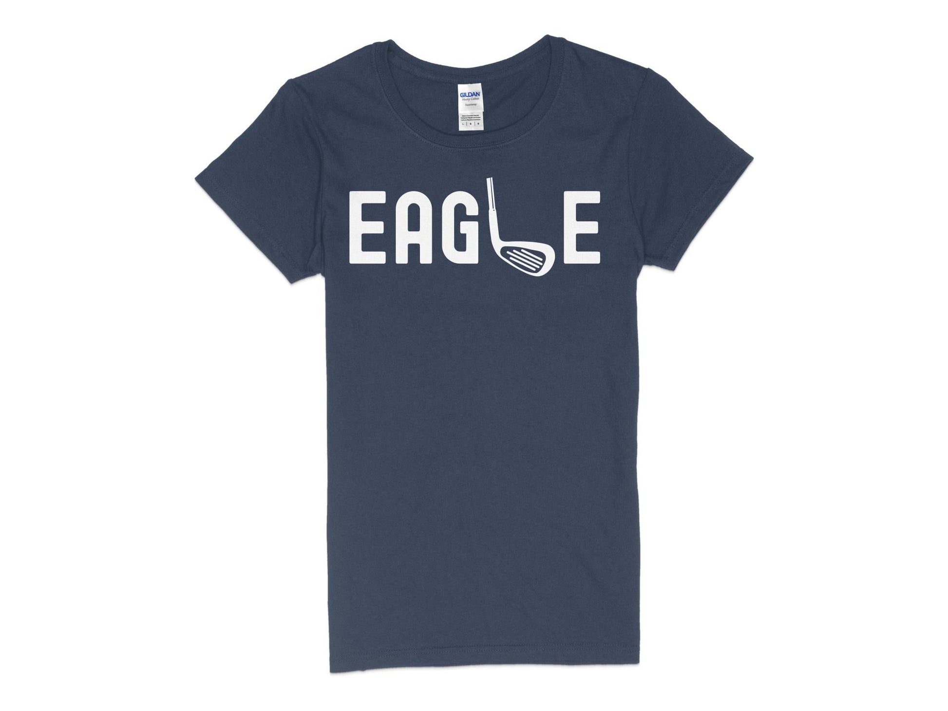 Funny Golfer Gifts  Womens TShirt S / Navy Eagle Golf Womans T-Shirt