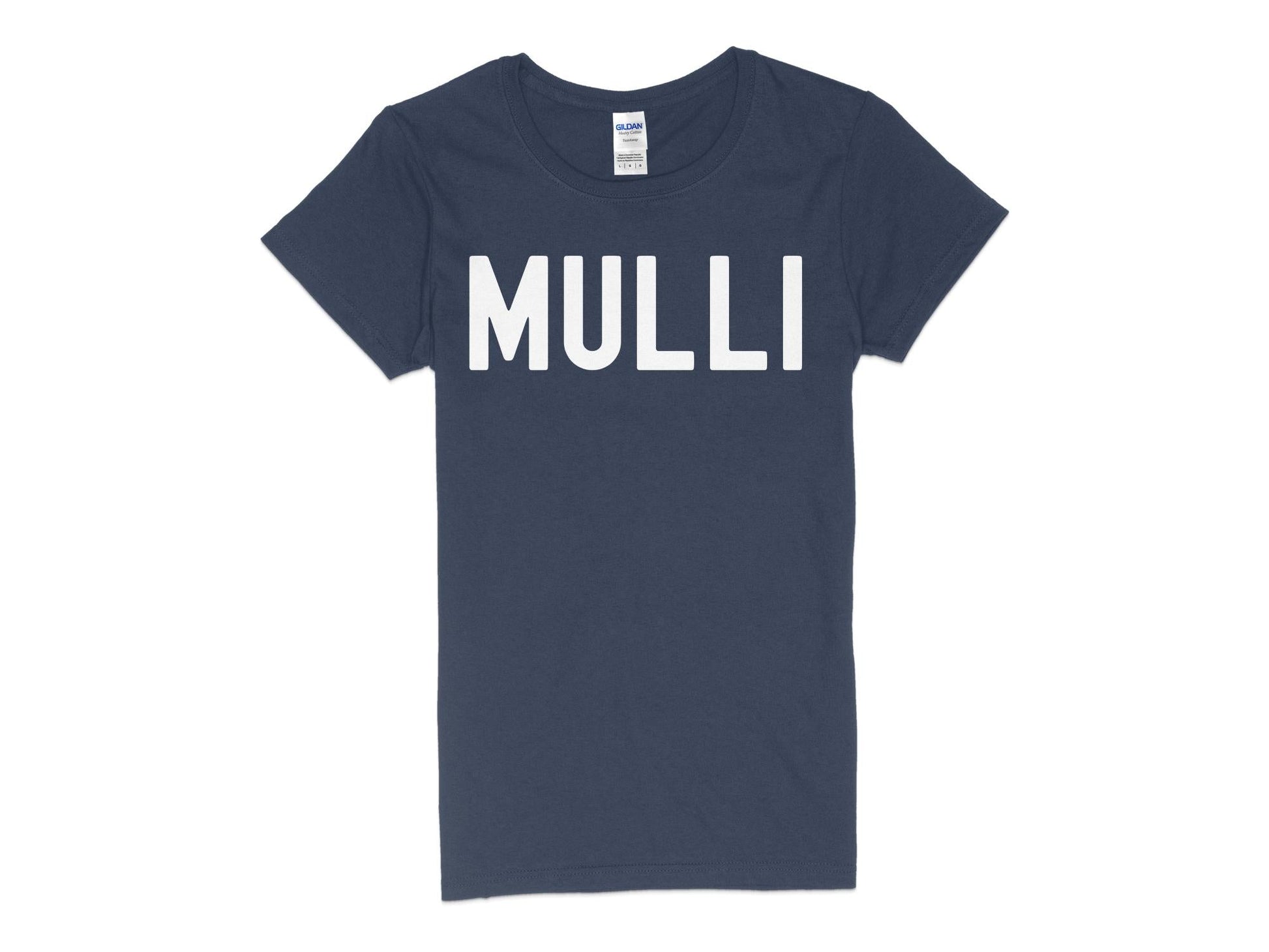 Funny Golfer Gifts  Womens TShirt S / Navy Mulli Golf Womans T-Shirt