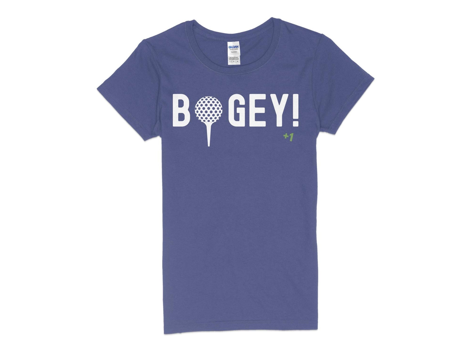 Funny Golfer Gifts  Womens TShirt S / Purple Bogey Golf Womans T-Shirt