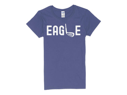 Funny Golfer Gifts  Womens TShirt S / Purple Eagle Golf Womans T-Shirt