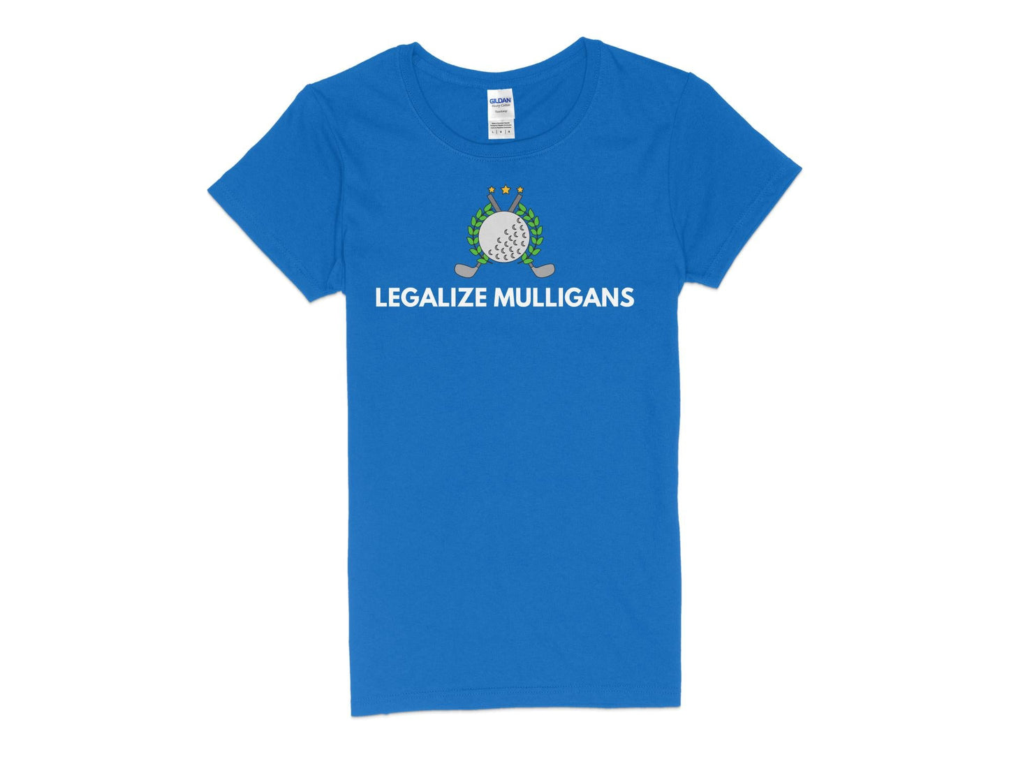 Funny Golfer Gifts  Womens TShirt S / Royal Legalize Mulligans Golf Womans T-Shirt