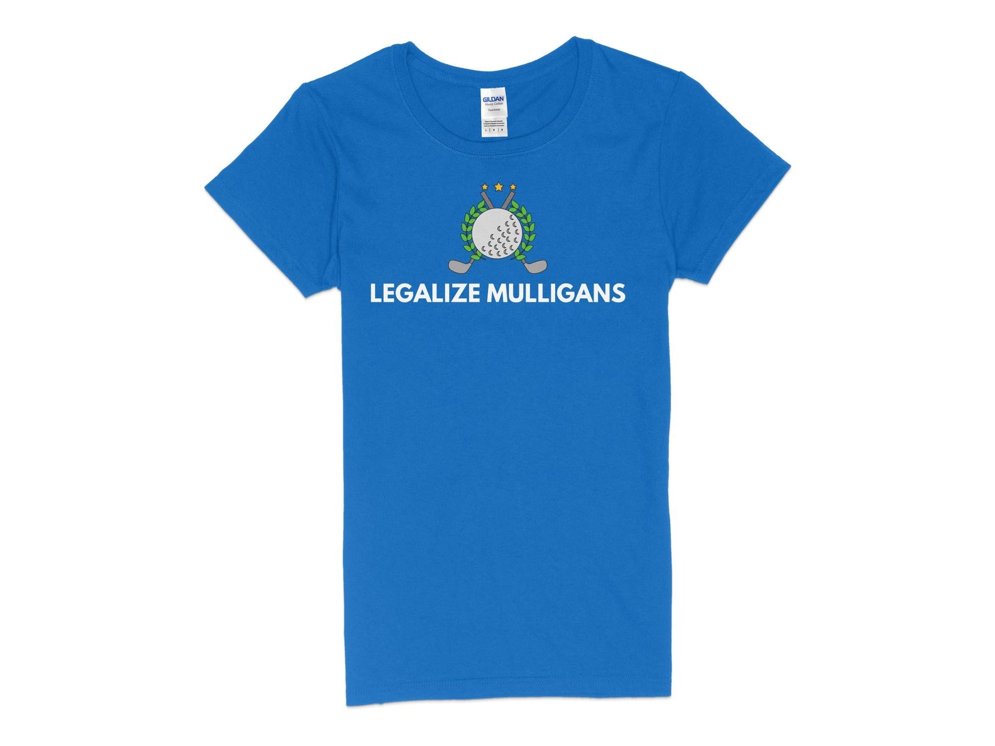 Funny Golfer Gifts  Womens TShirt S / Royal Legalize Mulligans Golf Womans T-Shirt